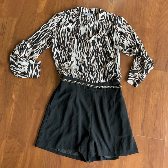 Jennifer Lopez Cheetah Romper - Picture 4 of 11